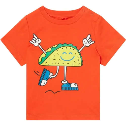 Kinder T-Shirt mit Multicolor-Druck - Stella Mccartney - Modalova