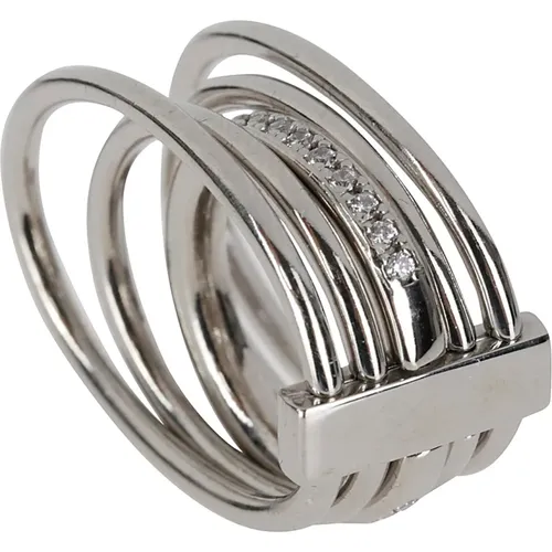 Solar Crystal Ring , female, Sizes: S, M - Panconesi - Modalova