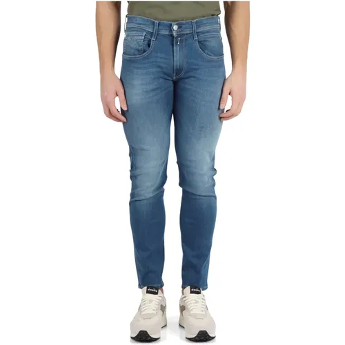 Slim Fit Jeans , male, Sizes: W34, W36, W32, W30, W31, W33 - Replay - Modalova