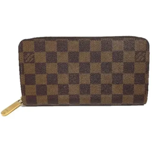 Pre-owned Canvas wallets , female, Sizes: ONE SIZE - Louis Vuitton Vintage - Modalova