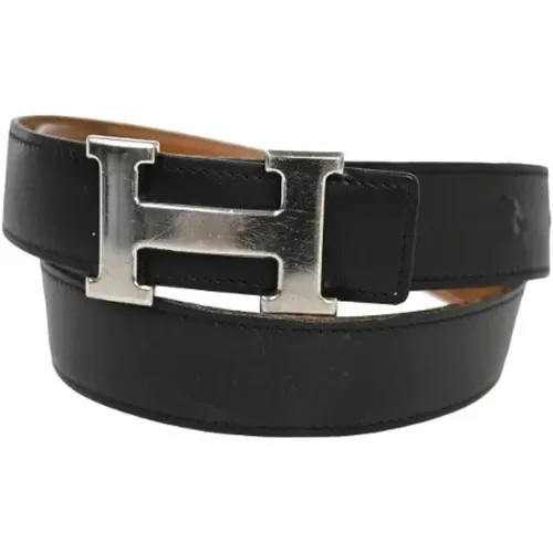 Pre-owned Leather belts , unisex, Sizes: ONE SIZE - Hermès Vintage - Modalova