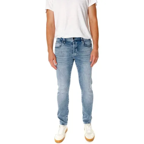 Slim Fit Mid Waist Jeans , Herren, Größe: W36 L34 - G-Star - Modalova