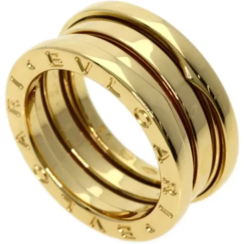 Pre-owned Gold rings , female, Sizes: ONE SIZE - Bvlgari Vintage - Modalova