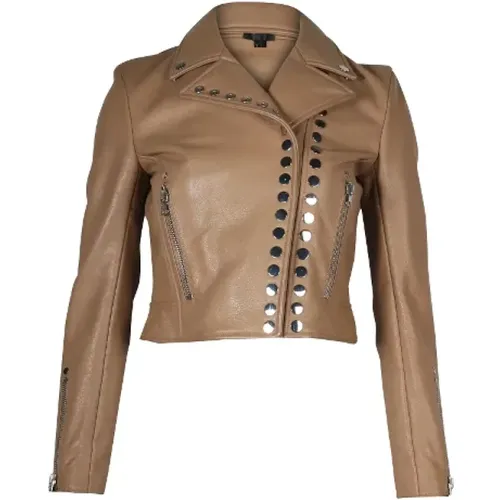 Pre-owned Leather outerwear , female, Sizes: S - Alexander Wang Pre-owned - Modalova
