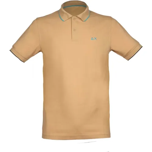 Gestreiftes Kragen Polo Shirt - Sun68 - Modalova
