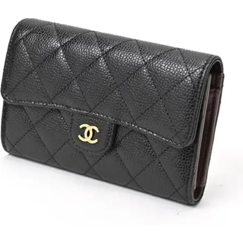 Pre-owned Leather wallets , female, Sizes: ONE SIZE - Chanel Vintage - Modalova