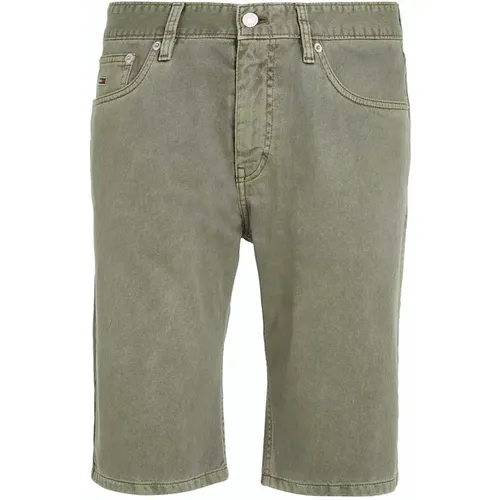 Casual Garment Dye Shorts , Herren, Größe: W33 - Tommy Jeans - Modalova