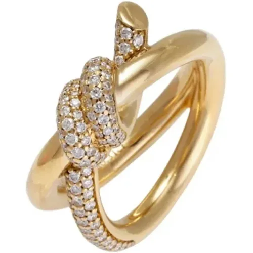 Pre-owned Gold rings , female, Sizes: ONE SIZE - Tiffany & Co. Pre-owned - Modalova