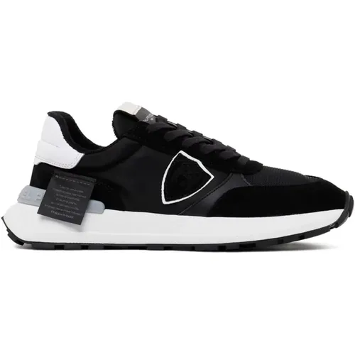 Schwarze Antibes Mondial Sneakers , Damen, Größe: 39 EU - Philippe Model - Modalova