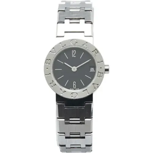 Pre-owned Stainless Steel watches , female, Sizes: ONE SIZE - Bvlgari Vintage - Modalova