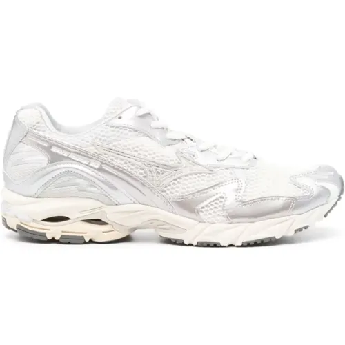 Wave Rider Snow White Schuh , Herren, Größe: 46 EU - Mizuno - Modalova