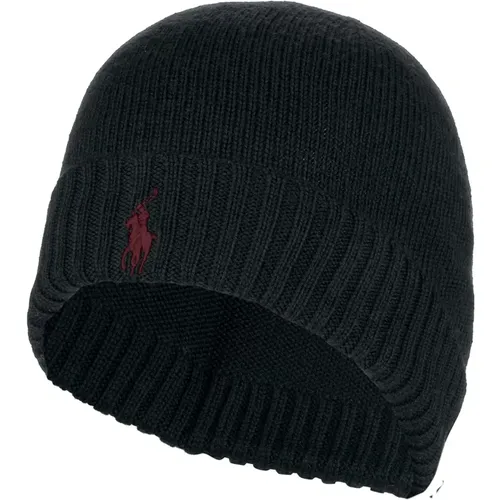 Gerippte Logo Beanie Mütze - Ralph Lauren - Modalova