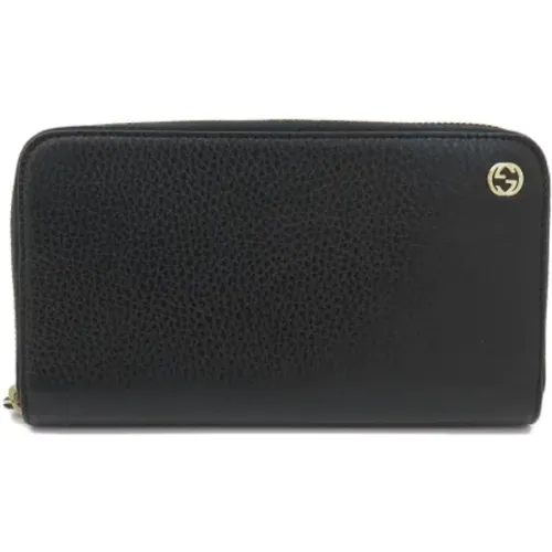 Pre-owned Leather wallets , female, Sizes: ONE SIZE - Gucci Vintage - Modalova