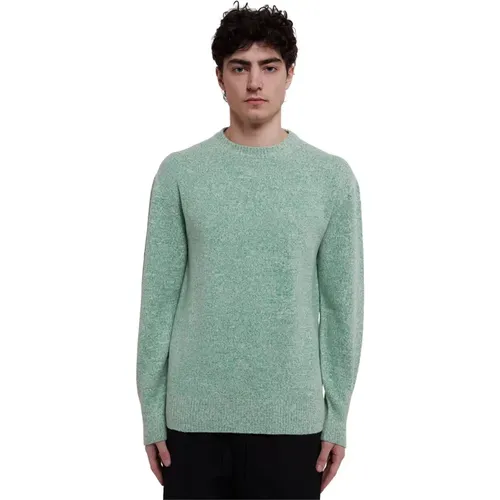 Wool Sweater with Crew Neck , male, Sizes: L - Jil Sander - Modalova