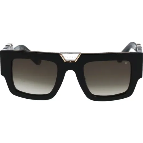 Stylische Herrensonnenbrille , Herren, Größe: 50 MM - Philipp Plein - Modalova
