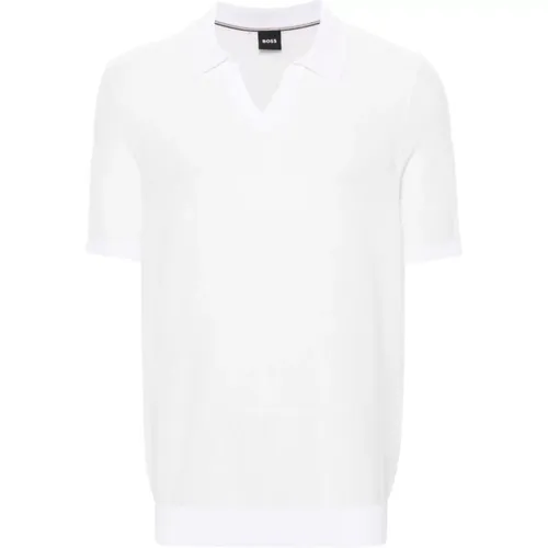 Weiße T-Shirts & Polos für Männer , Herren, Größe: XL - Hugo Boss - Modalova