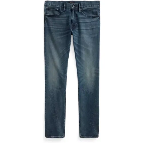 Blaue Skinny Jeans , Herren, Größe: W29 L32 - Polo Ralph Lauren - Modalova