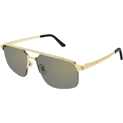 Steigere deinen Stil mit Ct0385S-003 Sonnenbrillen - Cartier - Modalova