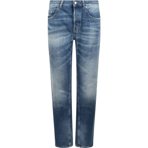Blaue Denim Jeans Straight Leg - Saint Laurent - Modalova