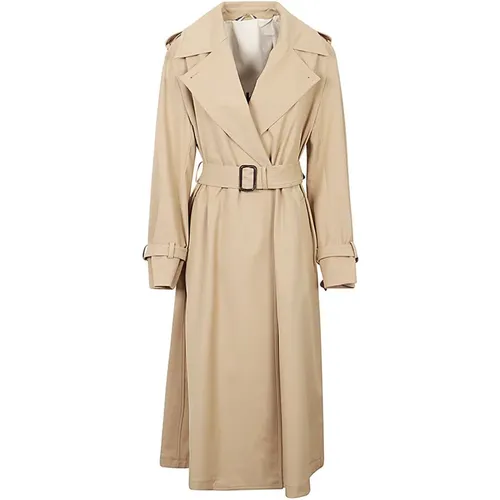 Gabardine Trench with Water-Repellent Pattern , female, Sizes: S, L, 2XS - Max Mara Weekend - Modalova