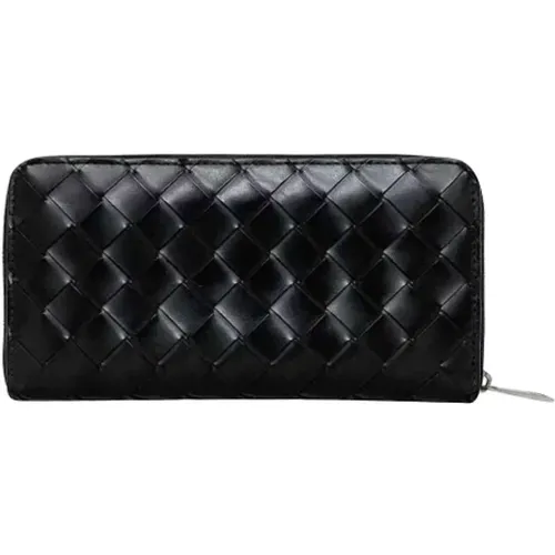 Pre-owned Leather wallets , female, Sizes: ONE SIZE - Bottega Veneta Vintage - Modalova