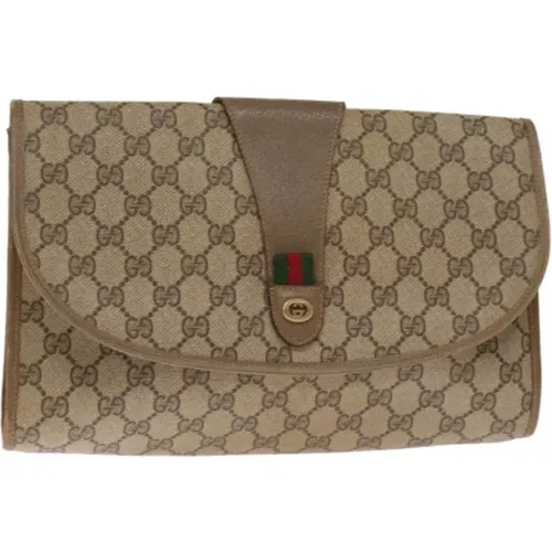 Pre-owned Leder clutches - Gucci Vintage - Modalova