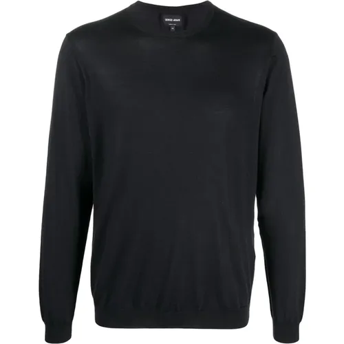 Sweater , male, Sizes: XL, 4XL, L, M, 3XL, 2XL - Giorgio Armani - Modalova