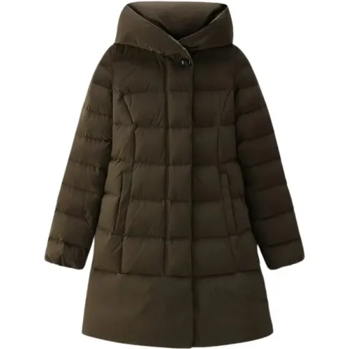 Urban Touch Padded Coat , female, Sizes: L - Woolrich - Modalova