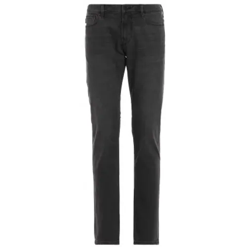 Slim Fline Jeans with 5 Pockets , male, Sizes: W34, W33, W32, W38, W31, W36 - Emporio Armani - Modalova