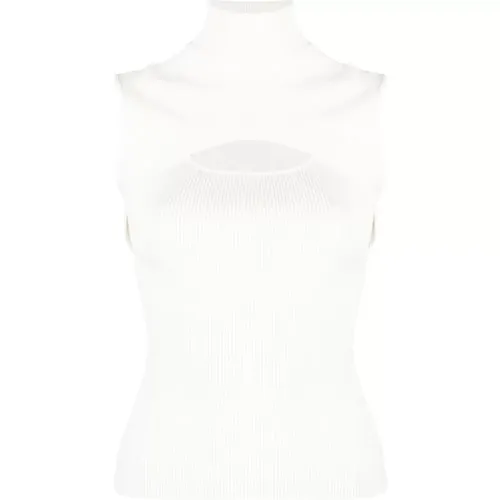 Turtleneck Cut Out Blouse , female, Sizes: L, XS, M - Simkhai - Modalova