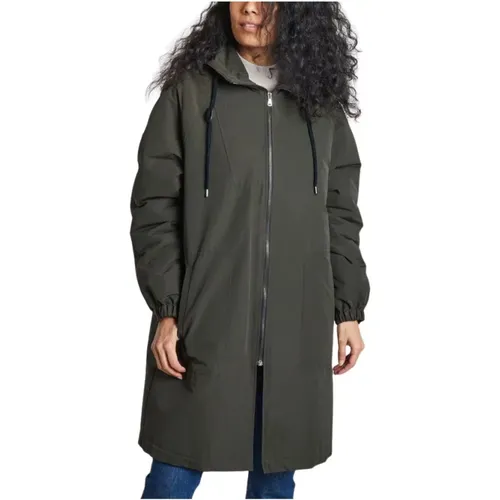 Kapuzen-Bernay-Parka , Damen, Größe: S - Trench & Coat - Modalova