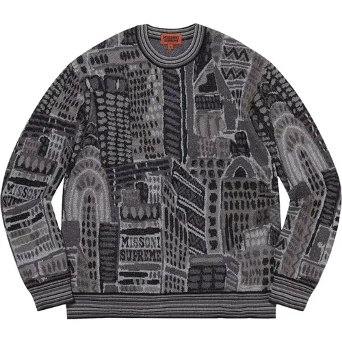 Limitierte Auflage Schwarzer Strickpullover - Supreme - Modalova