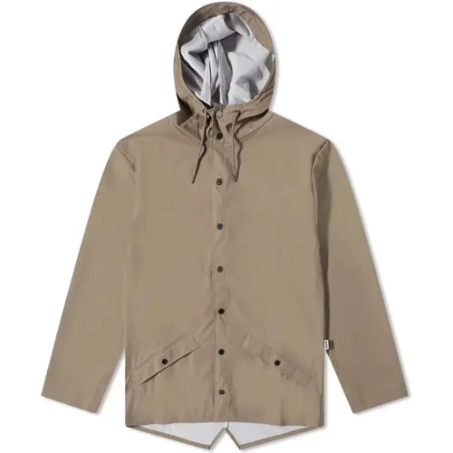 Contemporary Unisex Waterproof Jacket , female, Sizes: M - Rains - Modalova