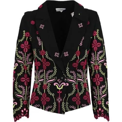 Embroidered Women's Jacket , female, Sizes: L, S, M, XS - Charo Ruiz Ibiza - Modalova