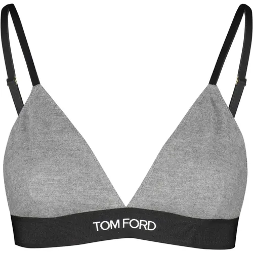 Bh mit Logo-Trägern , Damen, Größe: L - Tom Ford - Modalova