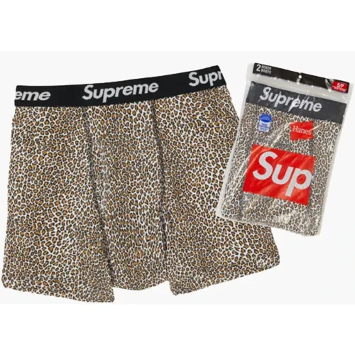 Limited Edition Leopard Boxer Briefs , male, Sizes: XL, S, M, L - Supreme - Modalova