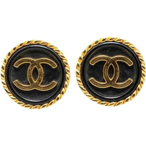 Pre-owned Plastic earrings , female, Sizes: ONE SIZE - Chanel Vintage - Modalova