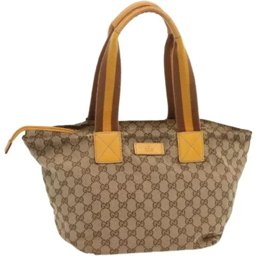 Pre-owned Canvas gucci-bags , female, Sizes: ONE SIZE - Gucci Vintage - Modalova