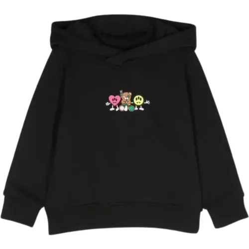 Psychedelic Smile Hoodie Pullover - BARROW - Modalova