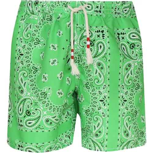 Grüne Meer Kleidung Shorts Kostüm - MC2 Saint Barth - Modalova