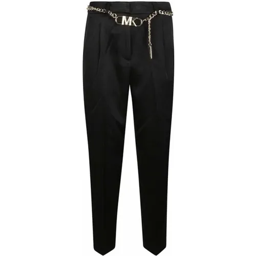 Stylish Cropped Trousers for Women , female, Sizes: S, XS, 2XS - Michael Kors - Modalova