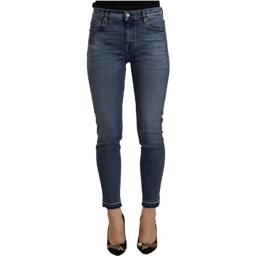 Authentic Slim Fit Jeans with Zipper Closure , female, Sizes: W32 - Don The Fuller - Modalova