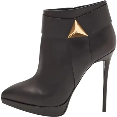 Pre-owned Leather boots , female, Sizes: 8 UK - Giuseppe Zanotti Pre-owned - Modalova