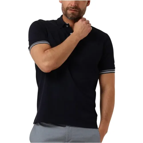 Herren Polo & T-Shirts,Lila Polo Shirt Trendy Stil,Grünes Polo Trendiger Stil - Genti - Modalova