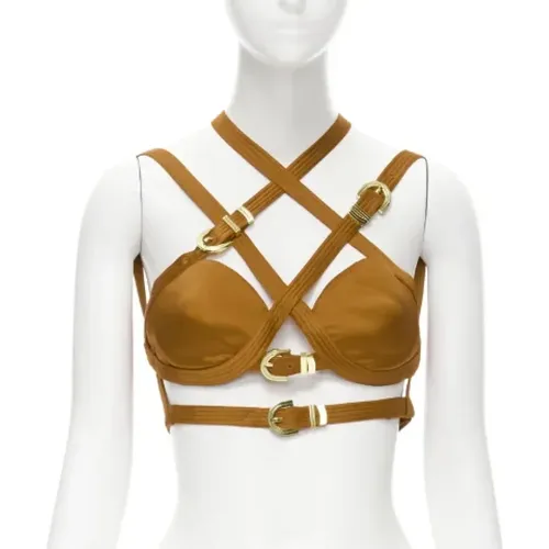 Pre-owned Silk tops , female, Sizes: XS - Versace Pre-owned - Modalova