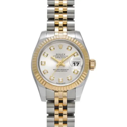 Pre-owned Yellow Gold watches , female, Sizes: ONE SIZE - Rolex Vintage - Modalova