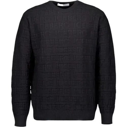 Sweaters Stylish Model , male, Sizes: M, XL, L - Iceberg - Modalova