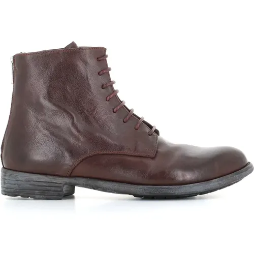 Leather Anfibio Boots , female, Sizes: 5 UK, 4 UK - Officine Creative - Modalova