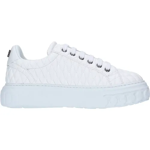 Sneakers Weiß , Damen, Größe: 37 1/2 EU - Casadei - Modalova