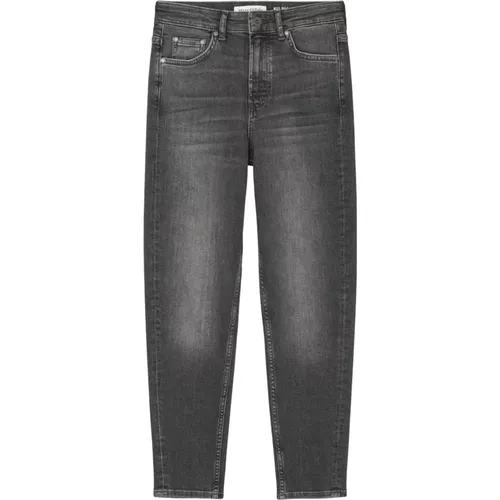 Moderne High-Waist-Cropped-Jeans , Damen, Größe: W27 L32 - Marc O'Polo - Modalova